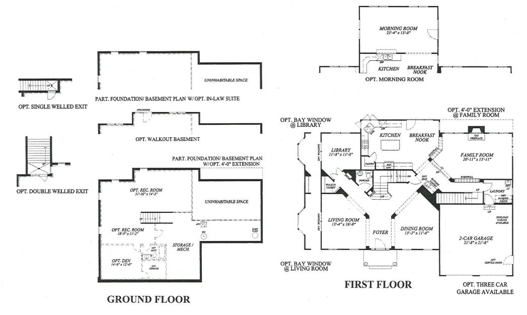 model home floor plan