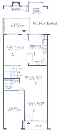 model home floor plan