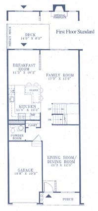 model home floor plan