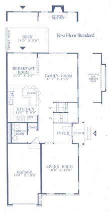 model home floor plan