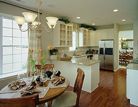 Kitchen and Dining Area