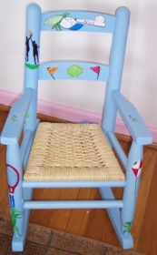 Child's Rocking Chairs with Sports Designs